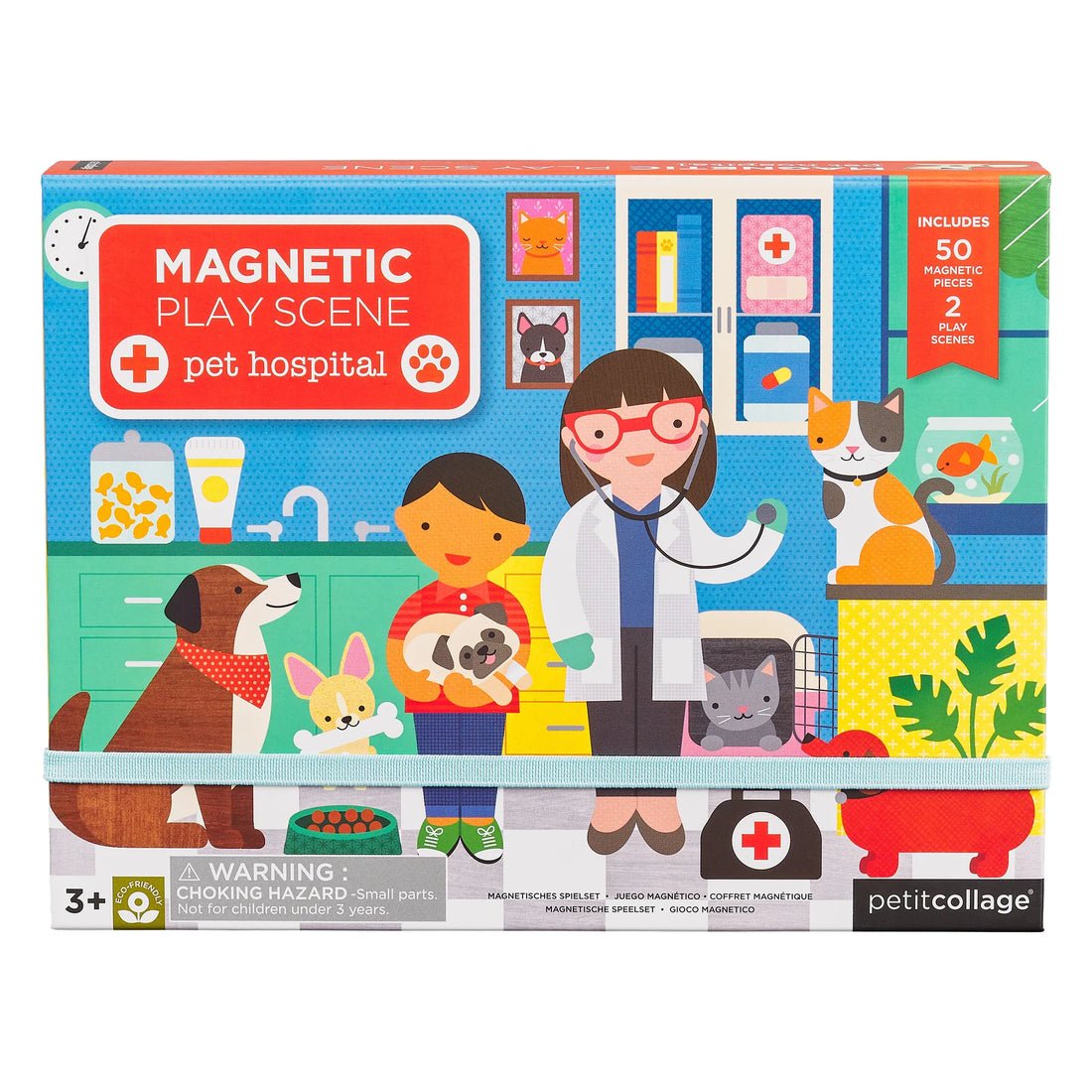 Pet Hospital Magnetic Play Scene - Haliburtons & Co.