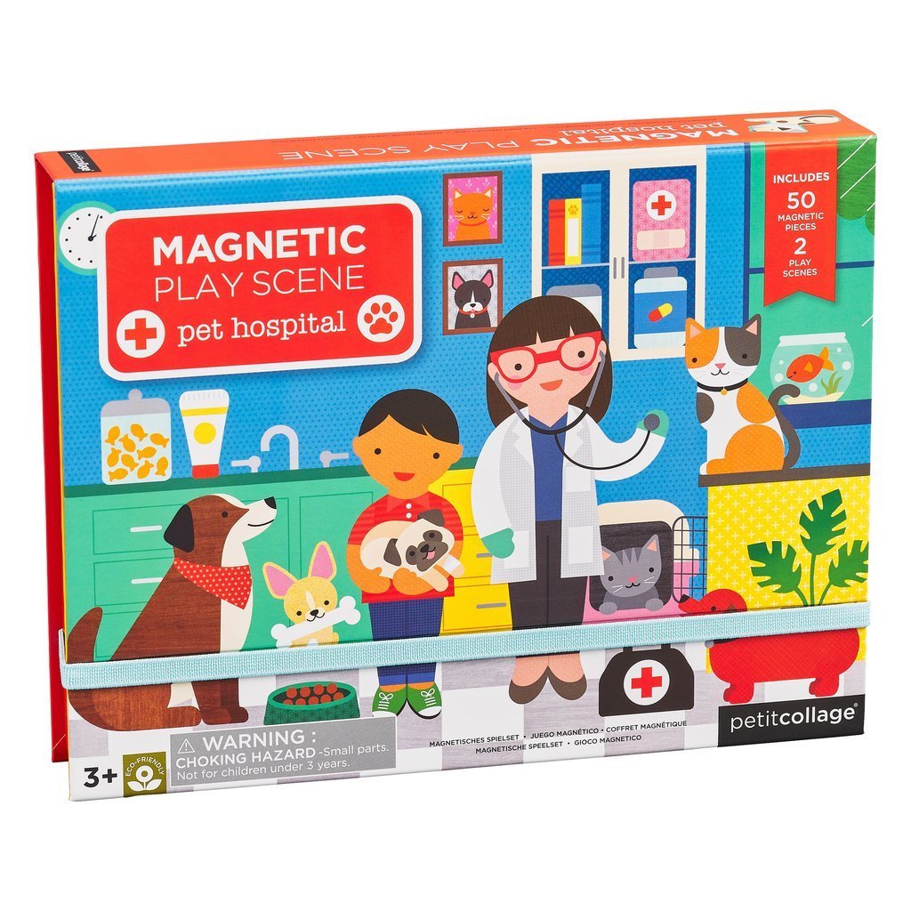 Pet Hospital Magnetic Play Scene - Haliburtons & Co.
