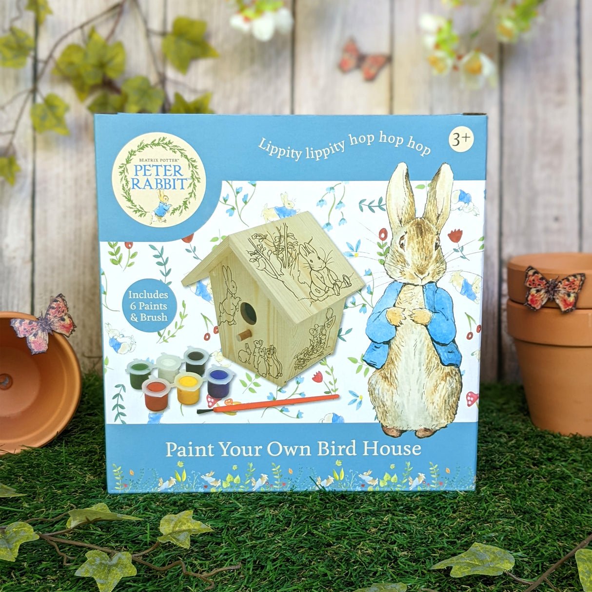 Peter Rabbit Paint Your Own Bird House - Children's Craft Kit - Haliburtons & Co.