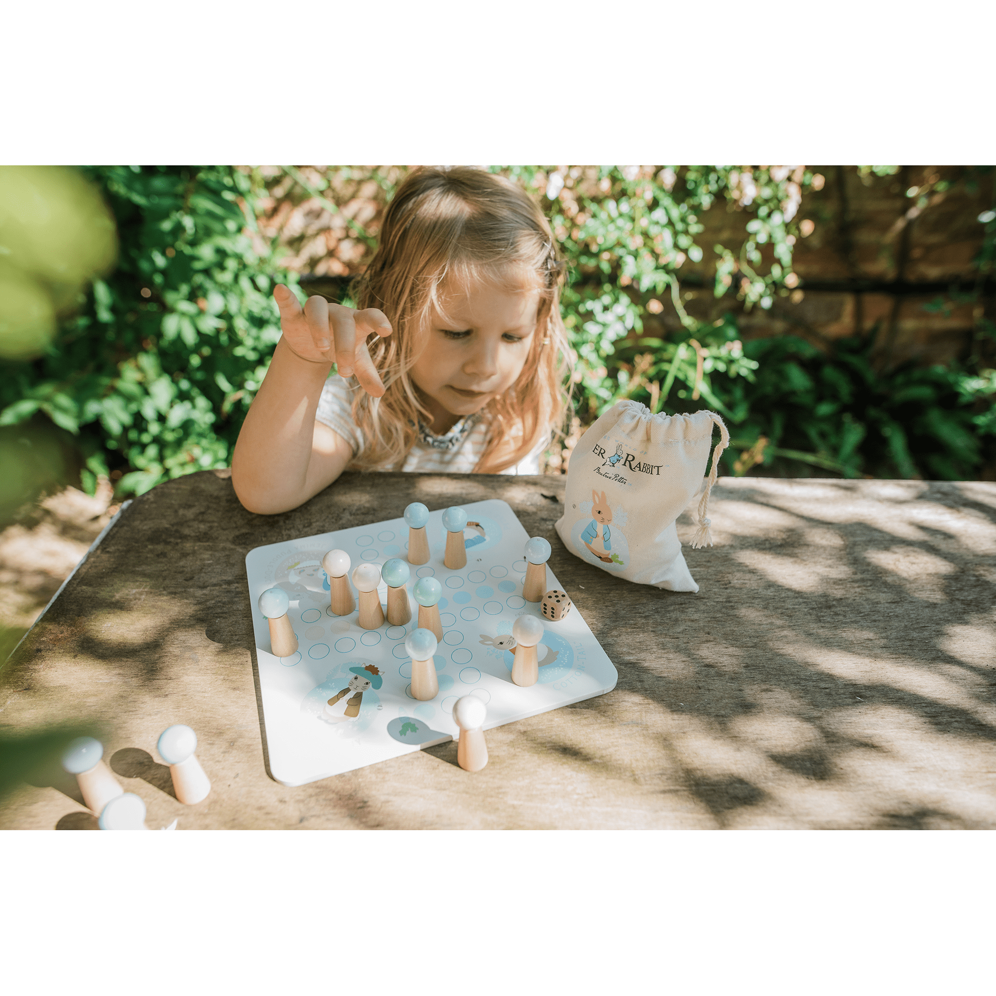 Peter Rabbit™ Wooden Ludo - Haliburtons & Co.