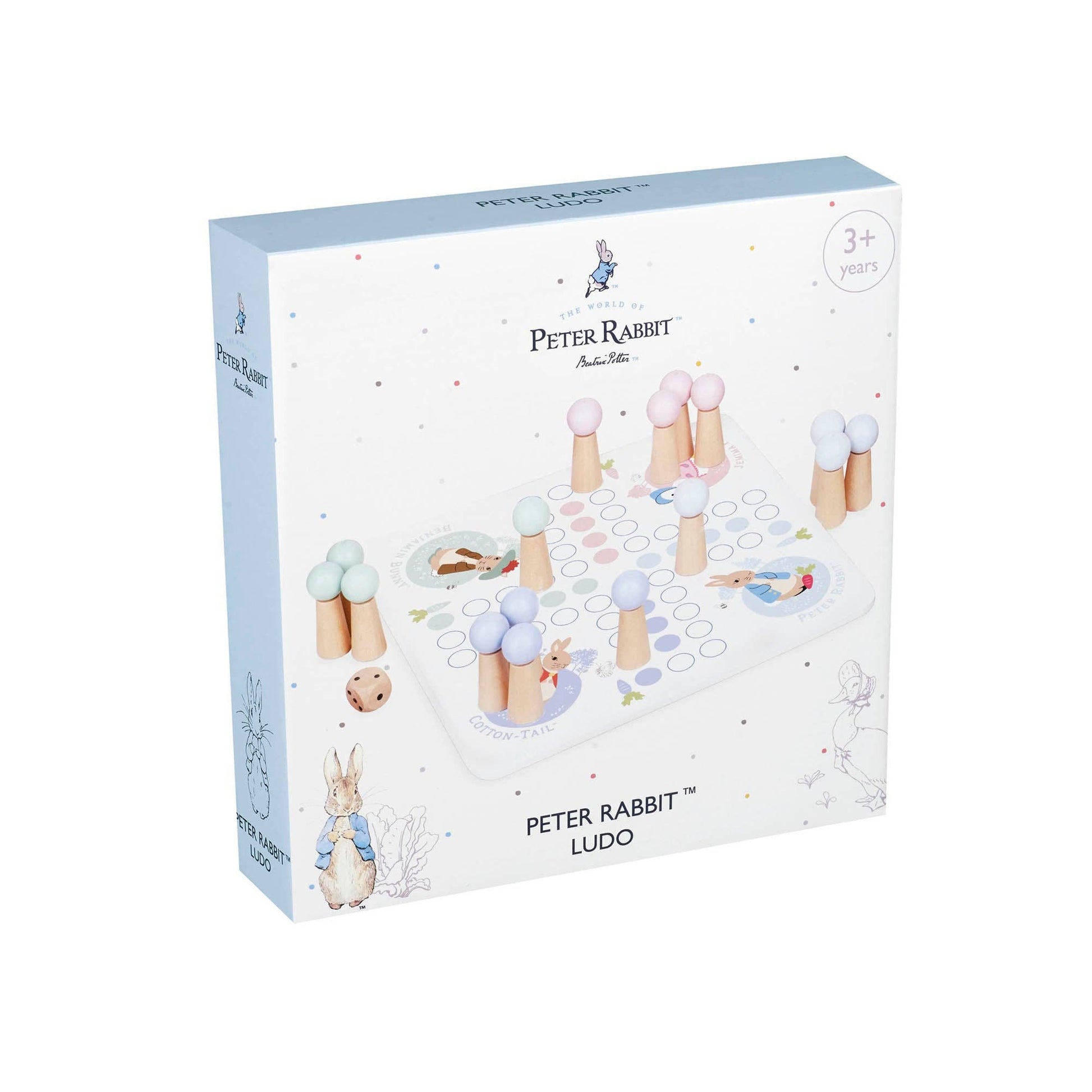 Peter Rabbit™ Wooden Ludo - Haliburtons & Co.