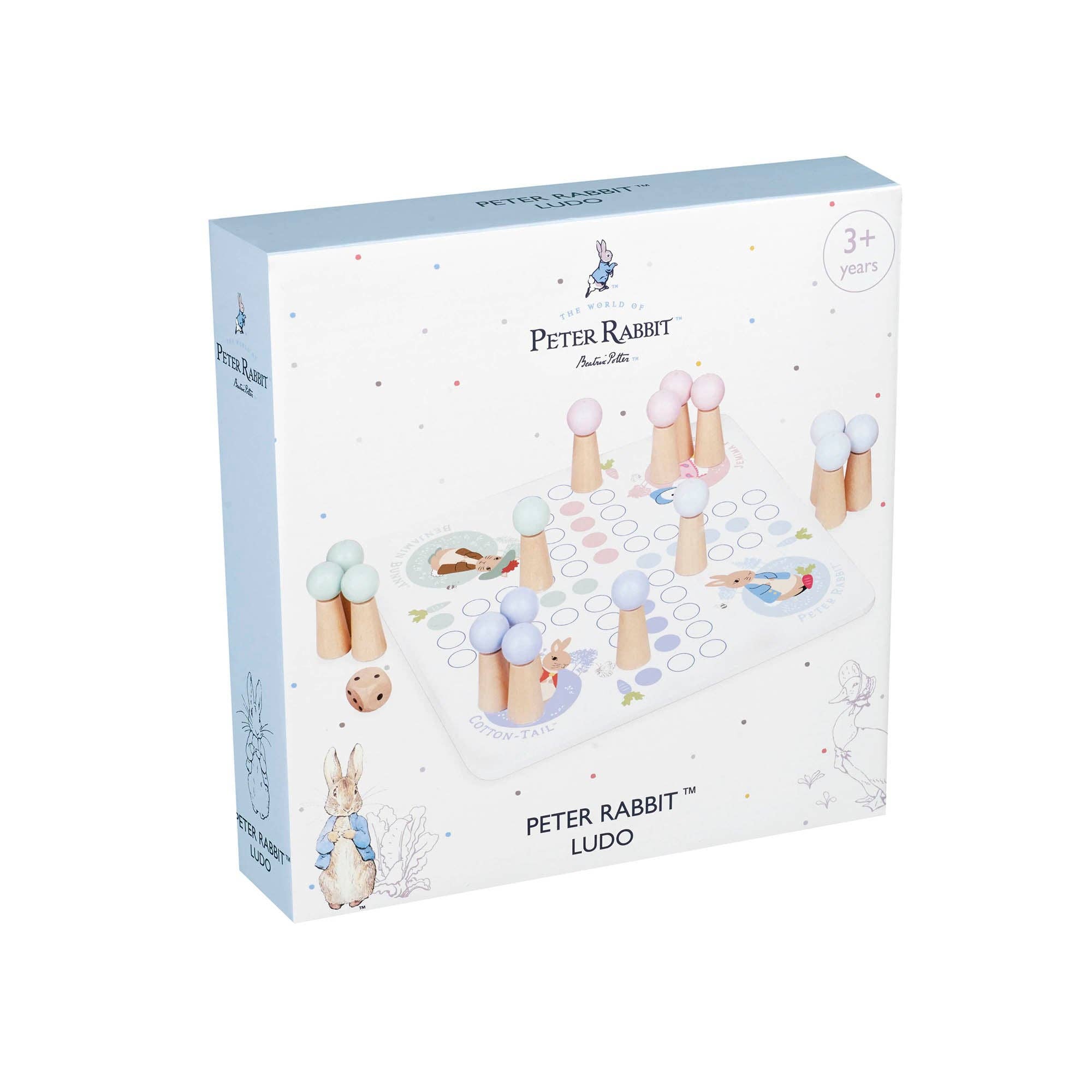 Peter Rabbit™ Wooden Ludo - Haliburtons & Co.