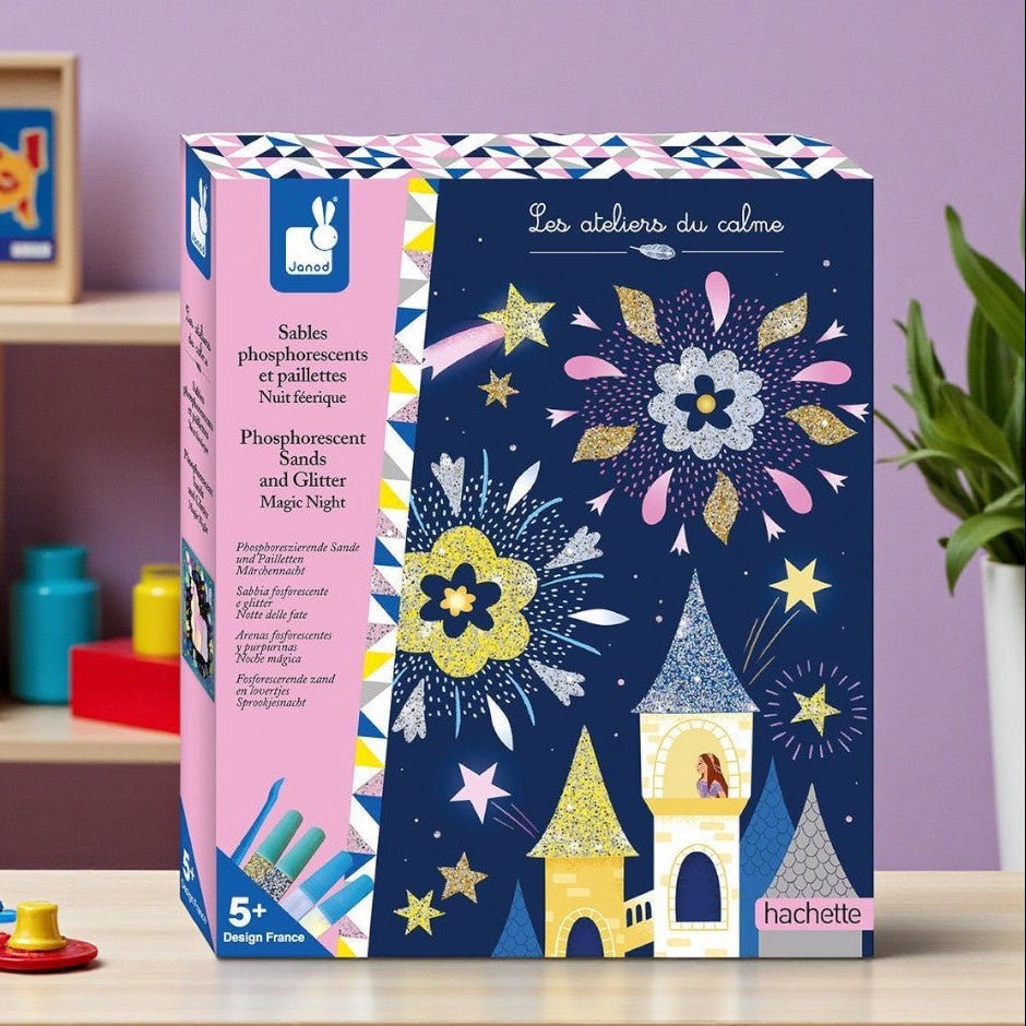 Phosphorescent Sands & Glitter Magic Night Set - Haliburtons & Co.