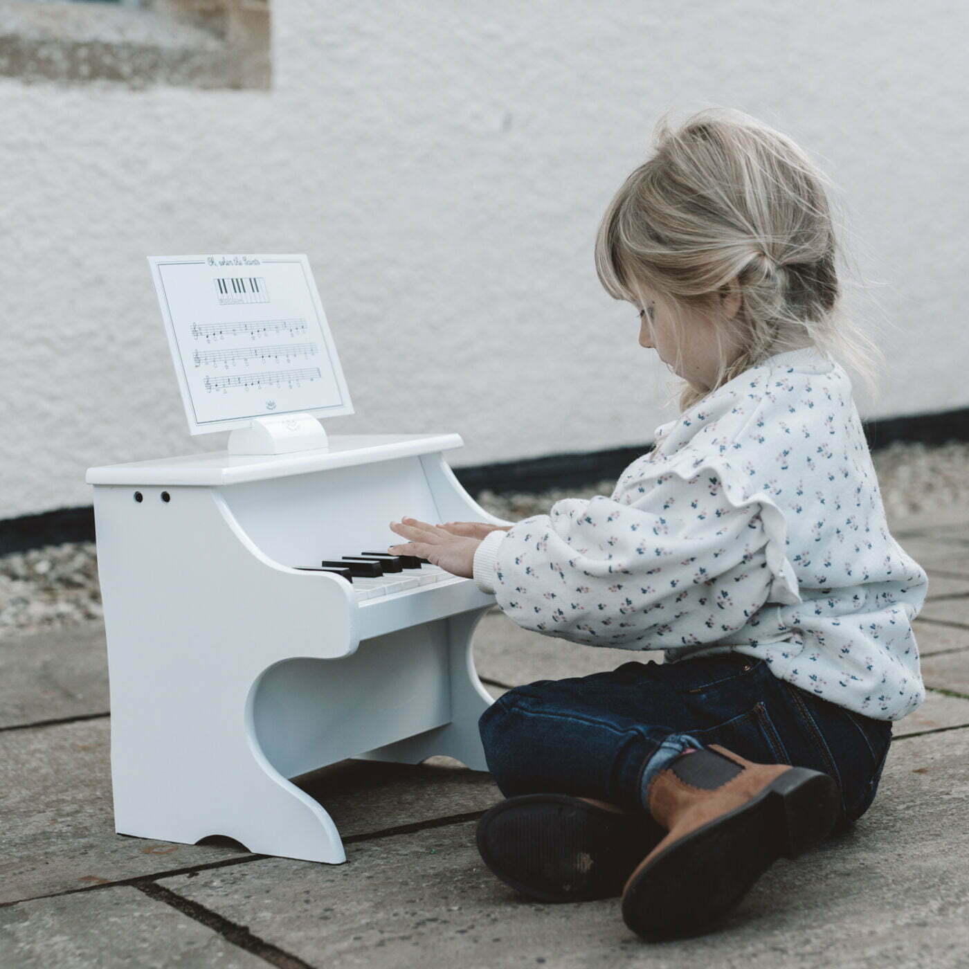 Vilac Piano - Wooden Musical Toy with 18 Keys | Haliburtons & Co.