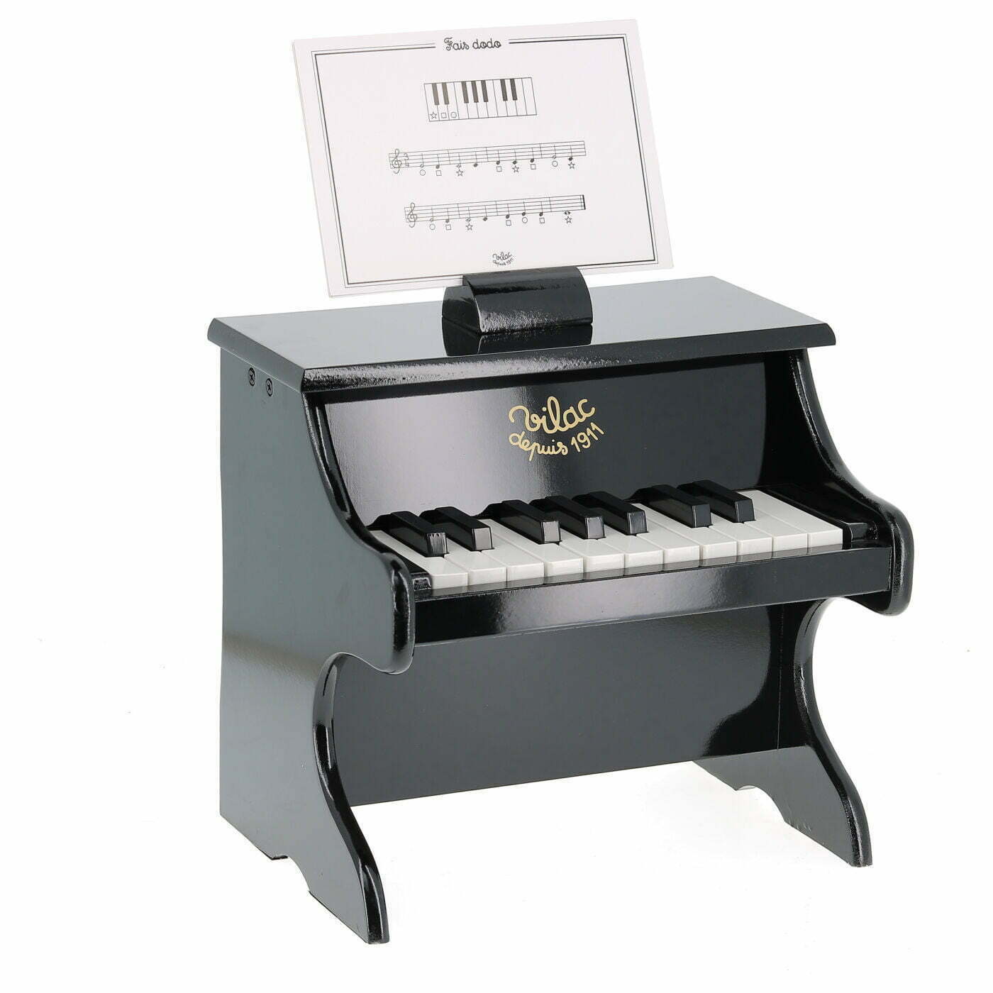 ヴィラック vilac トイピアノ Vilac Piano - Wooden Musical Toy with 18 Keys | Haliburtons & Co.