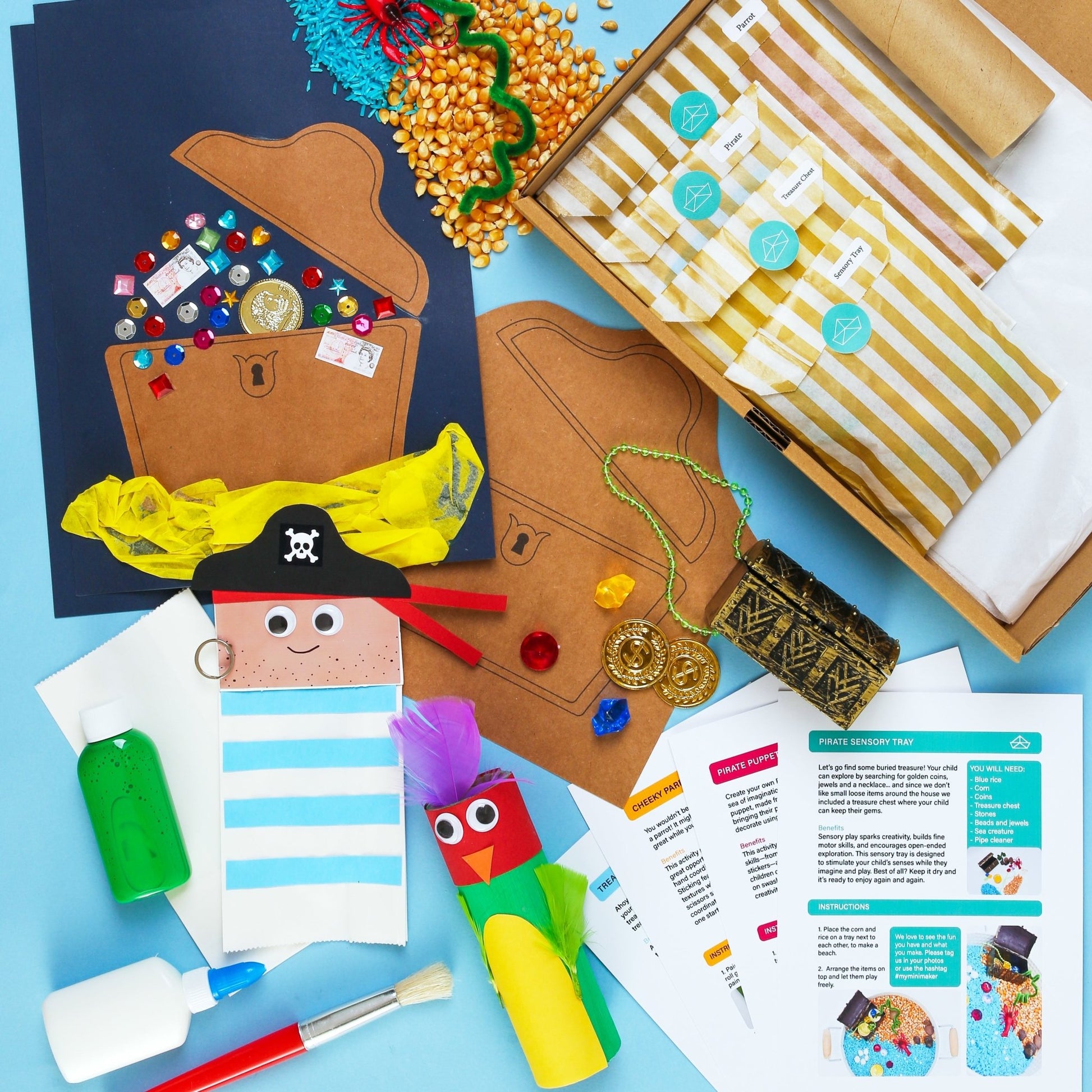 Pirate Activity Kit – My Mini Maker - Haliburtons & Co.