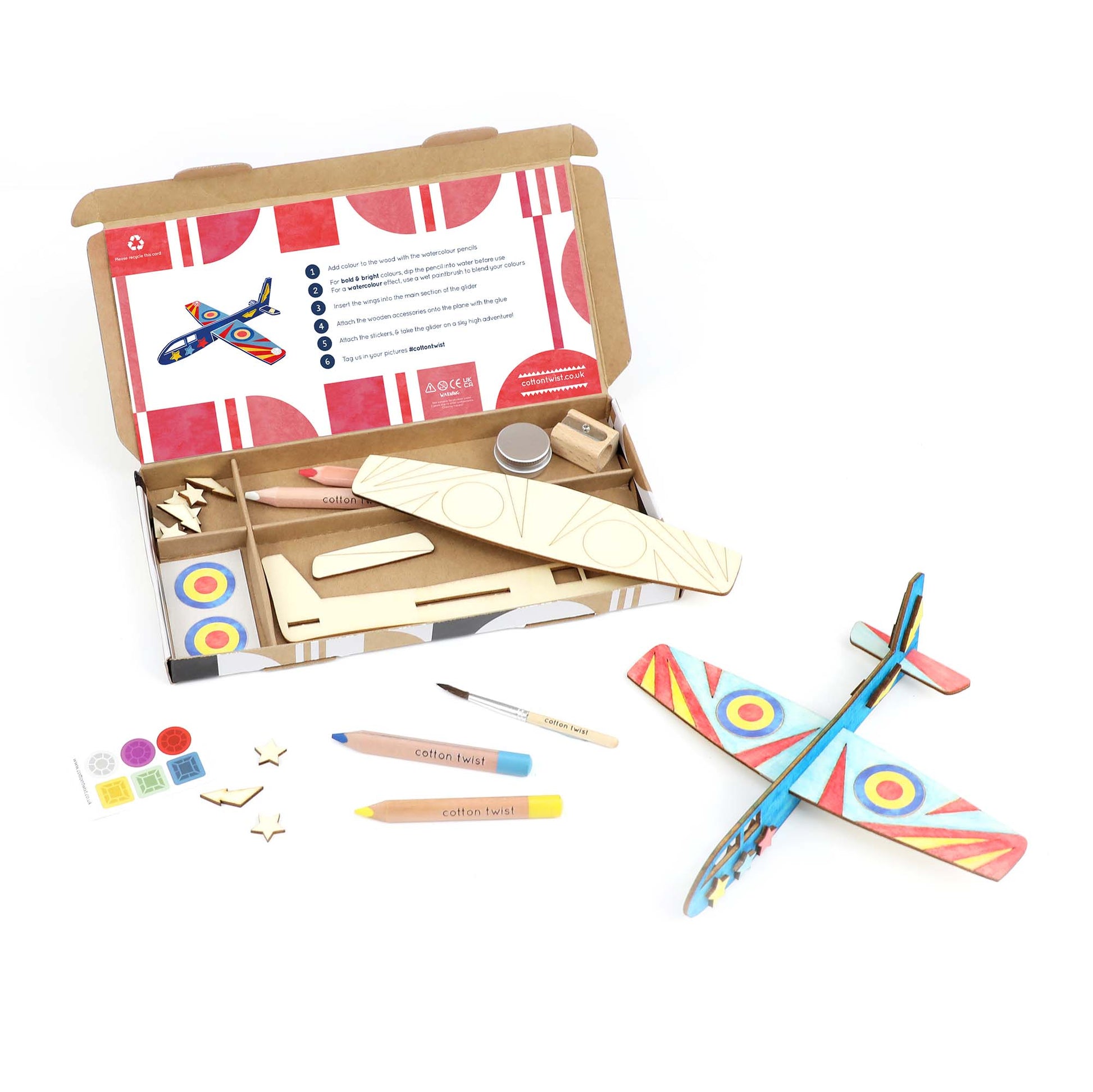 Plane Craft Kit Activity Box - Haliburtons & Co.