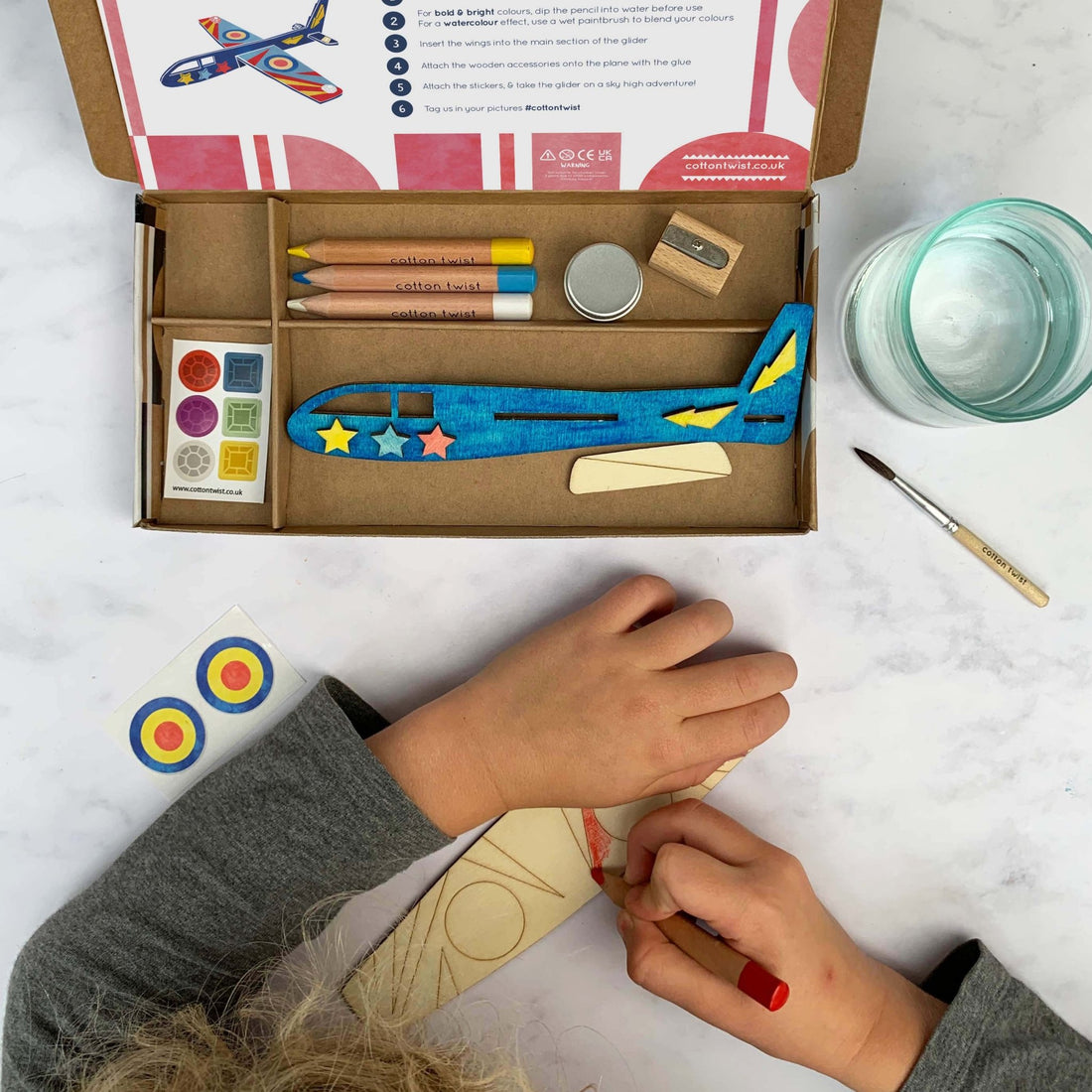 Plane Craft Kit Activity Box - Haliburtons & Co.