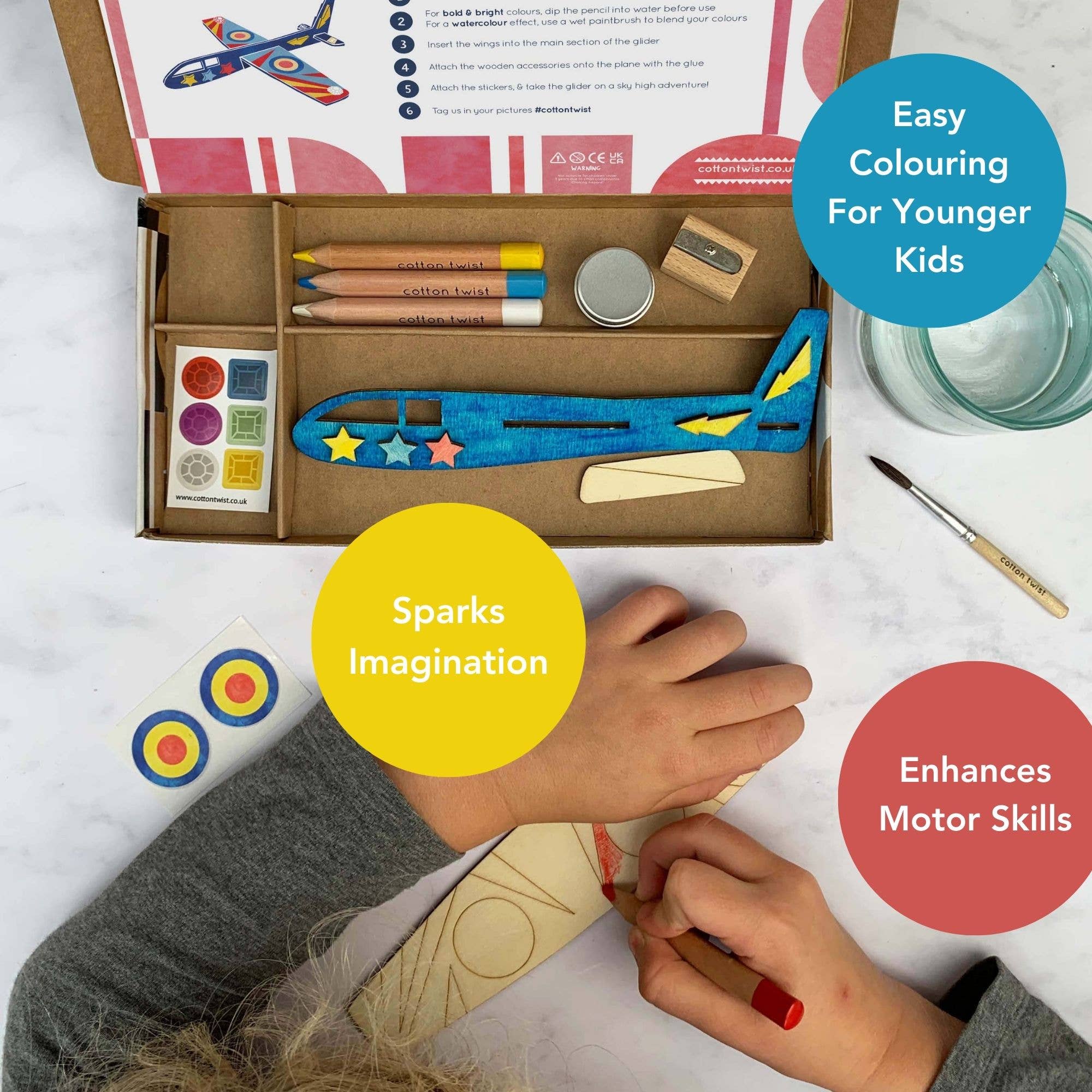 Plane Craft Kit Activity Box - Haliburtons & Co.