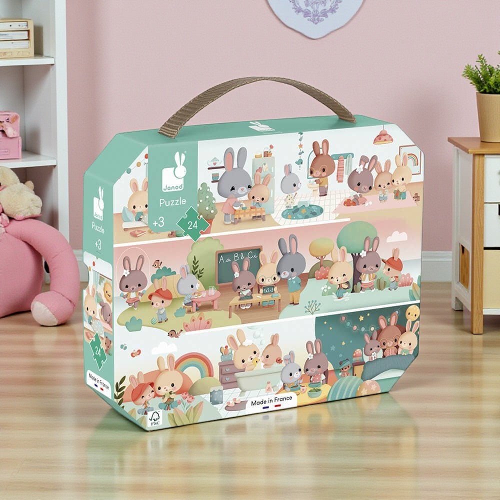 Puzzle A Day 24 Pcs – Janod - Haliburtons & Co.