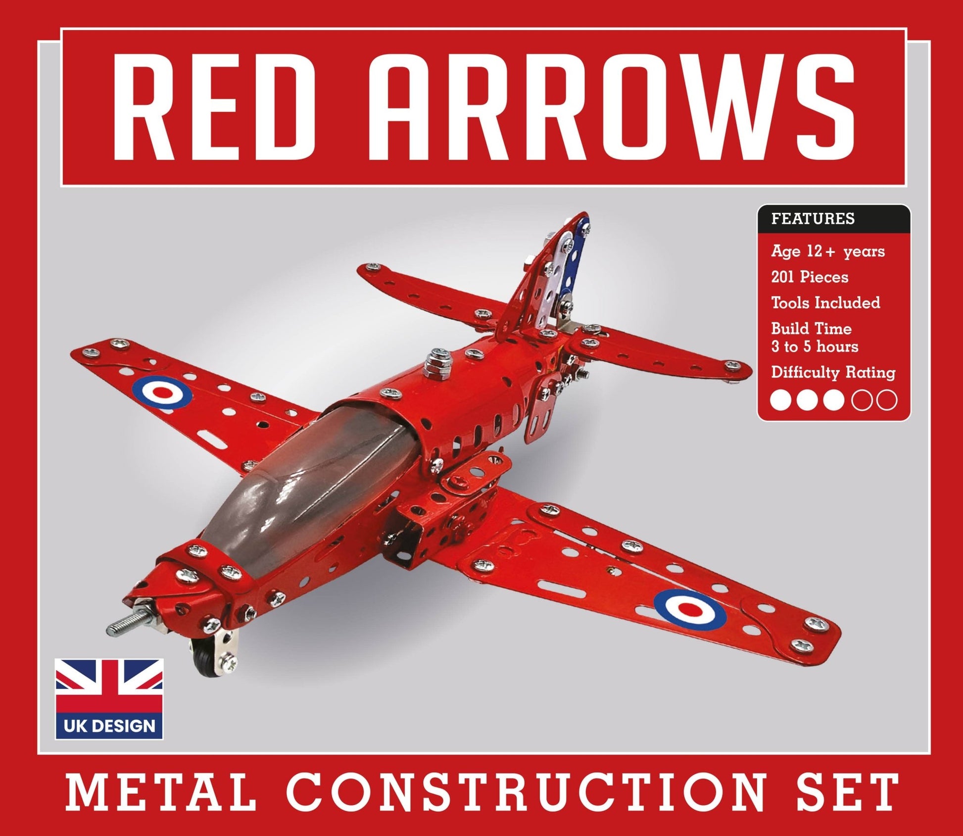 Red Arrows Metal Construction Kit - Haliburtons & Co.