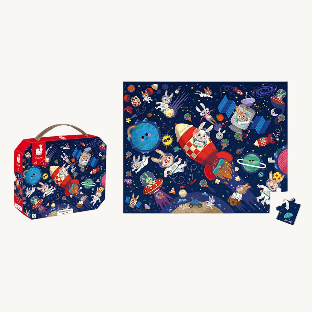 Rocket Puzzle: 54 Pieces - Haliburtons & Co.