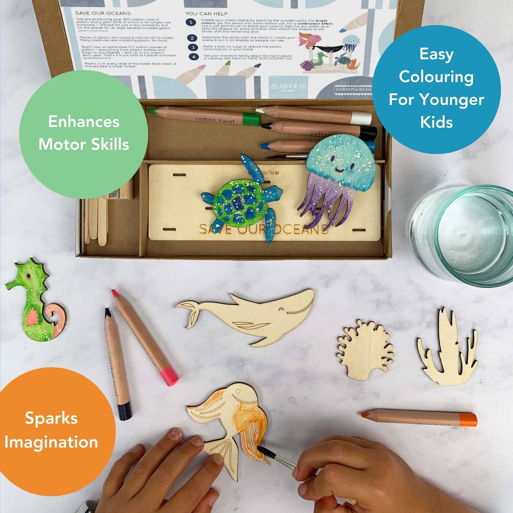 Save Our Oceans Craft Kit - Haliburtons & Co.