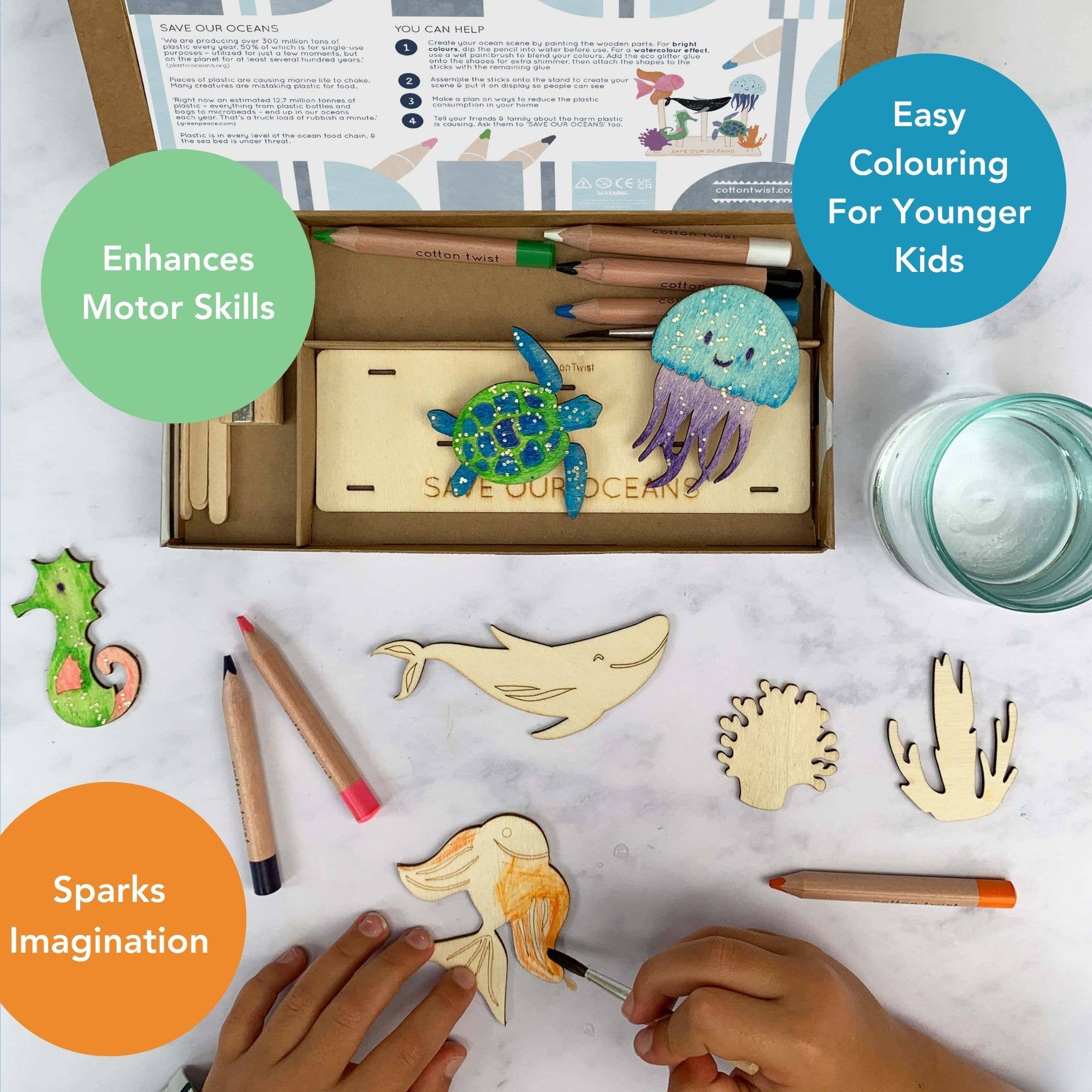 Save Our Oceans Craft Kit - Haliburtons & Co.