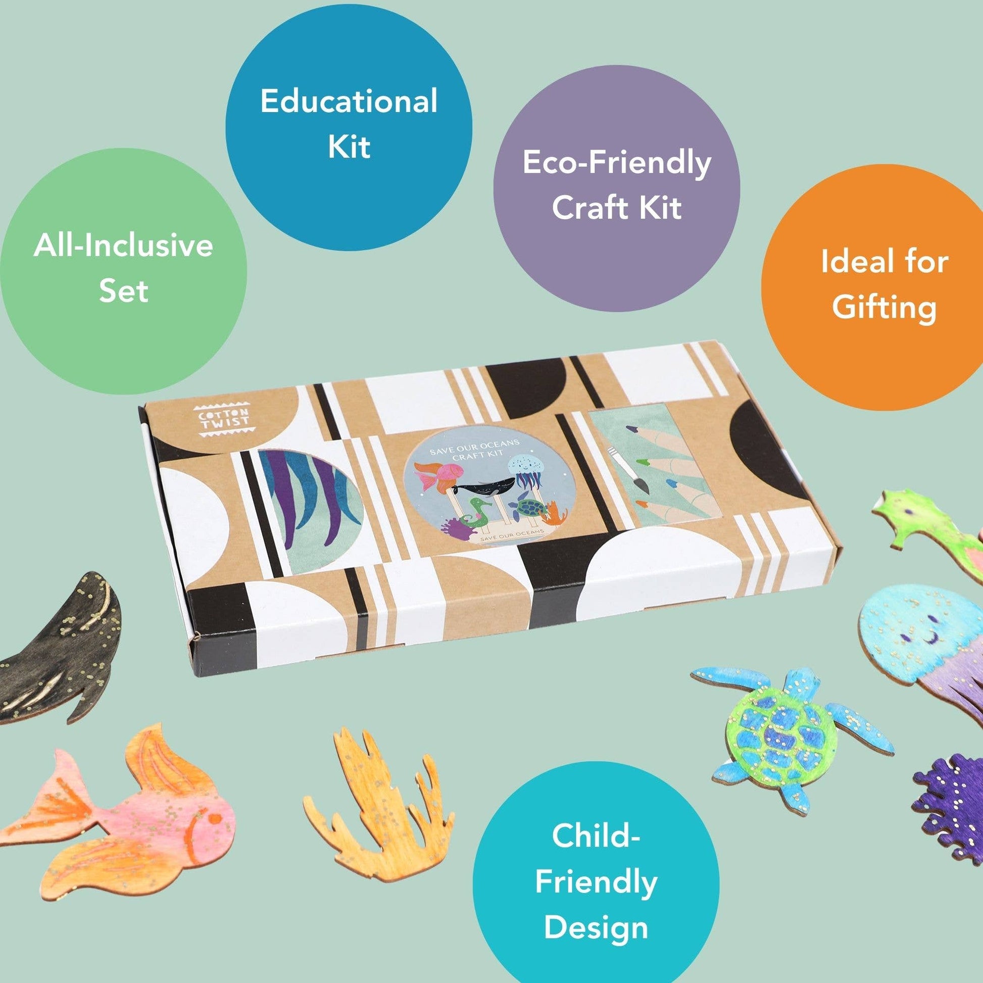 Save Our Oceans Craft Kit - Haliburtons & Co.