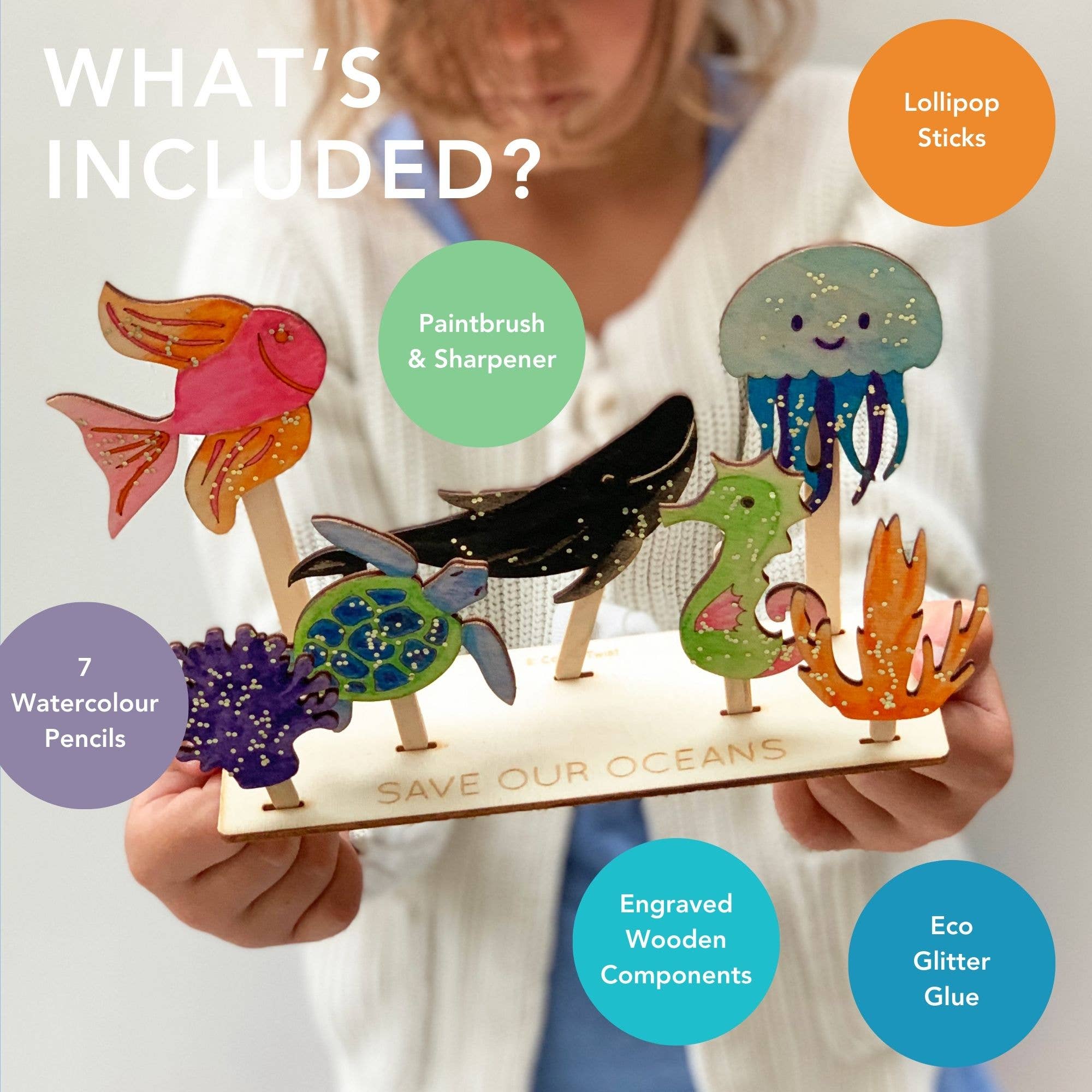Save Our Oceans Craft Kit - Haliburtons & Co.