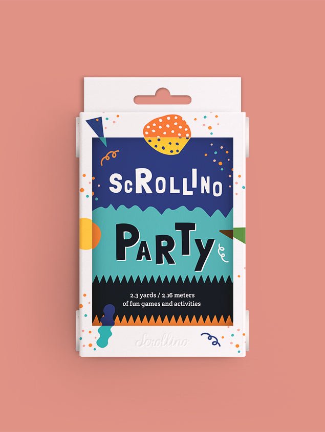 Scrollino Activity Book: Party - Haliburtons & Co.
