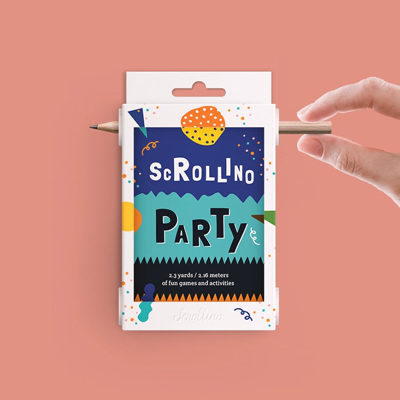 Scrollino Activity Book: Party - Haliburtons & Co.