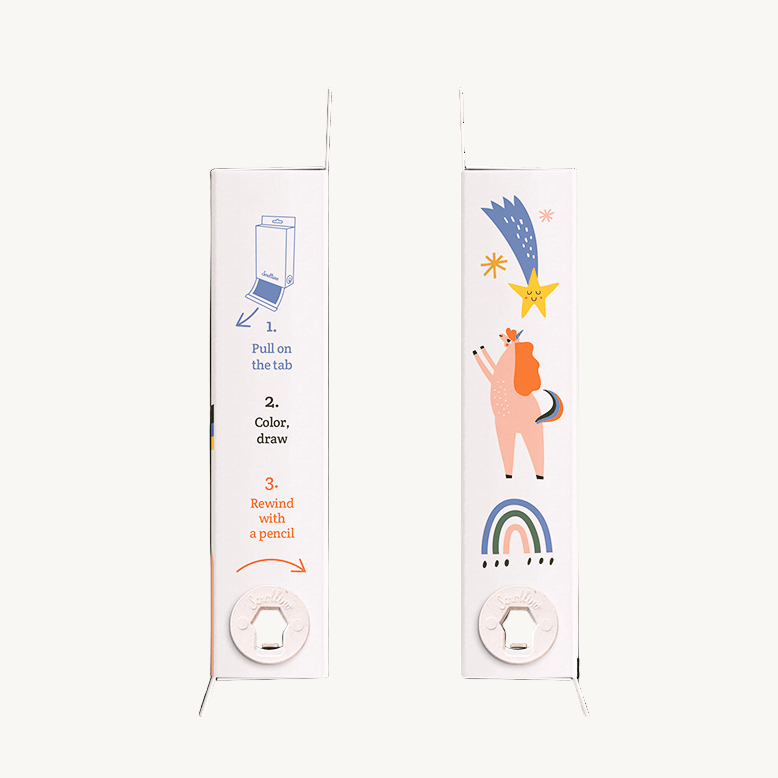 Scrollino Activity Book: Unicorns Colouring - Haliburtons & Co.