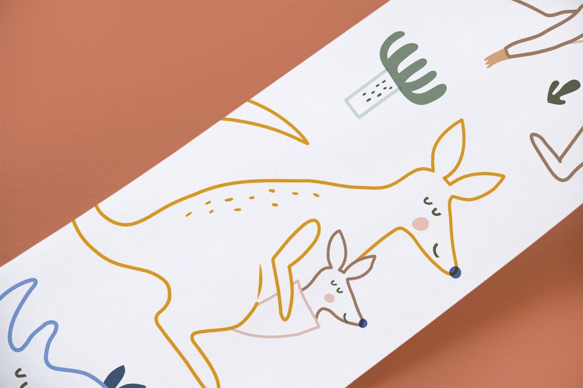 Scrollino Activity Book: Zoo Colouring - Haliburtons & Co.