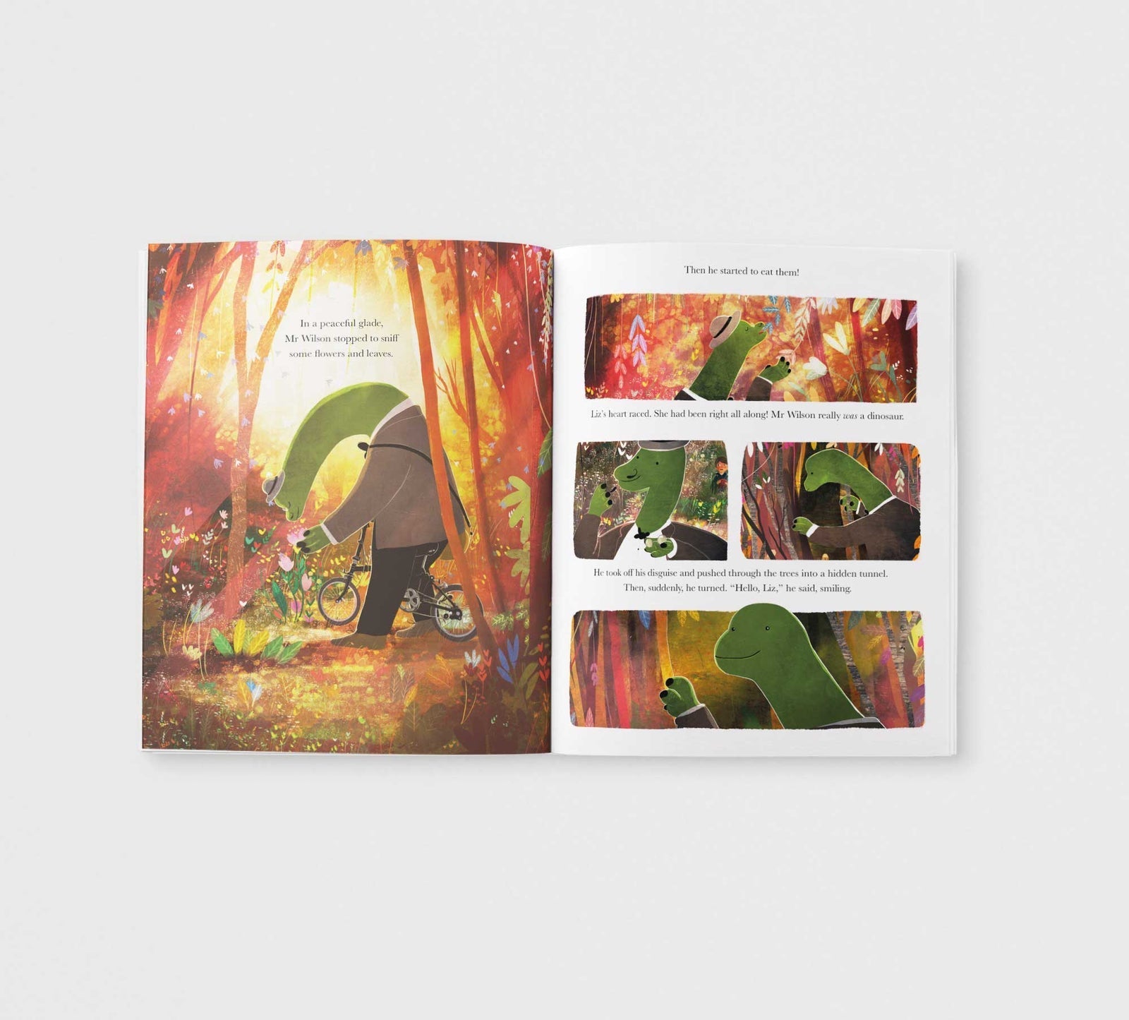 The Dinosaur Next Door (Paperback Edition) - Haliburtons & Co.
