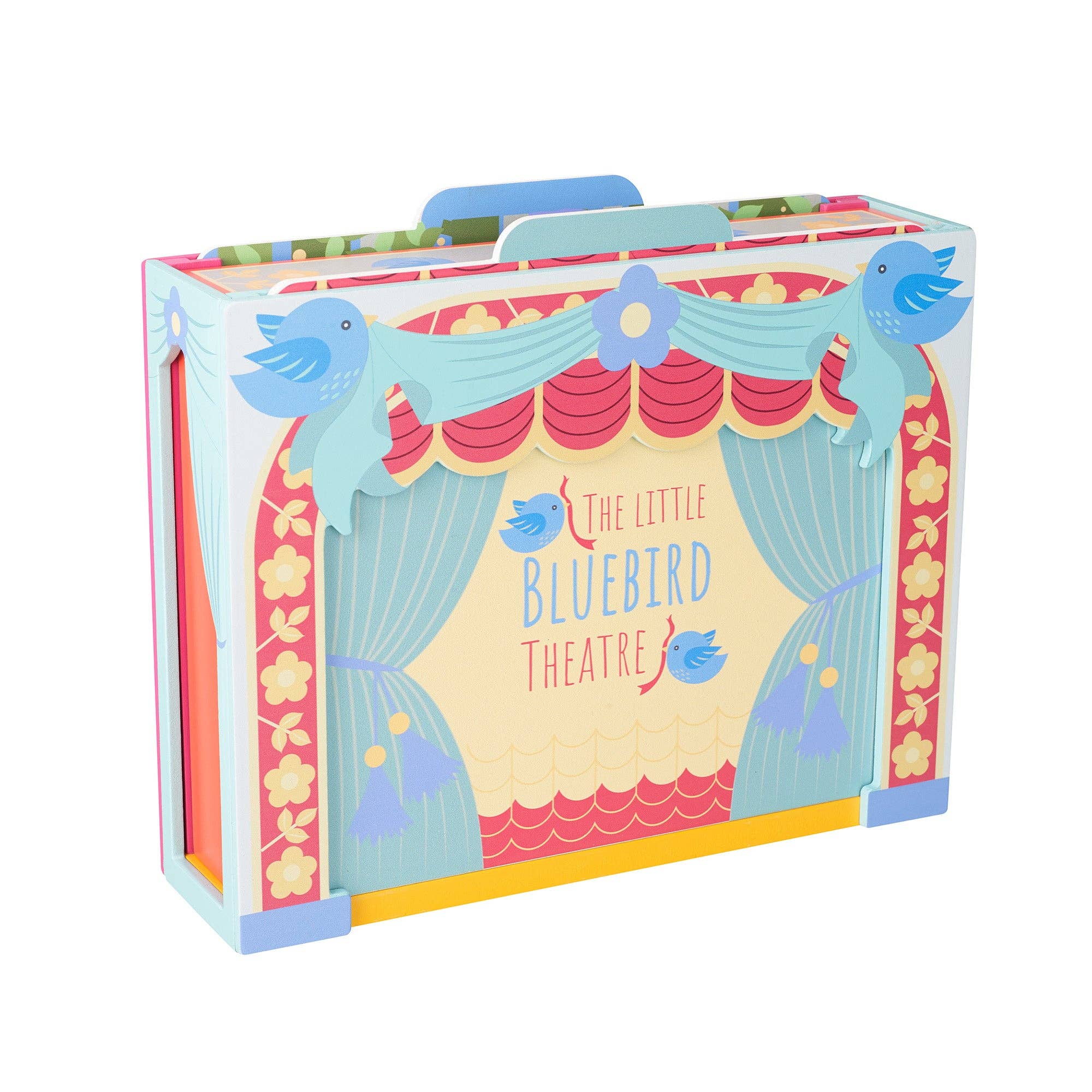 The Little Bluebird Wooden Tabletop Theatre - Haliburtons & Co.