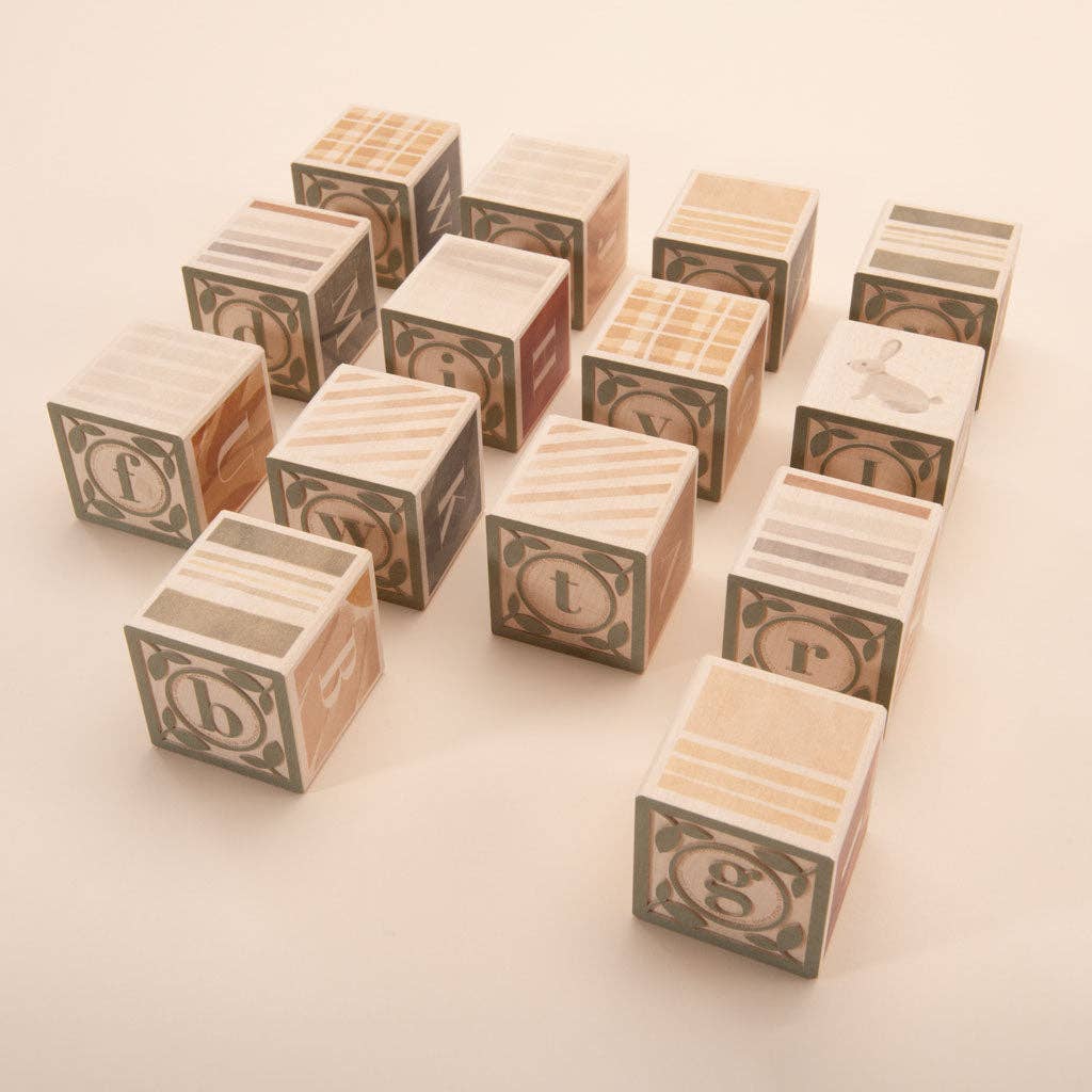 Watercolor ABC Blocks - Haliburtons & Co.