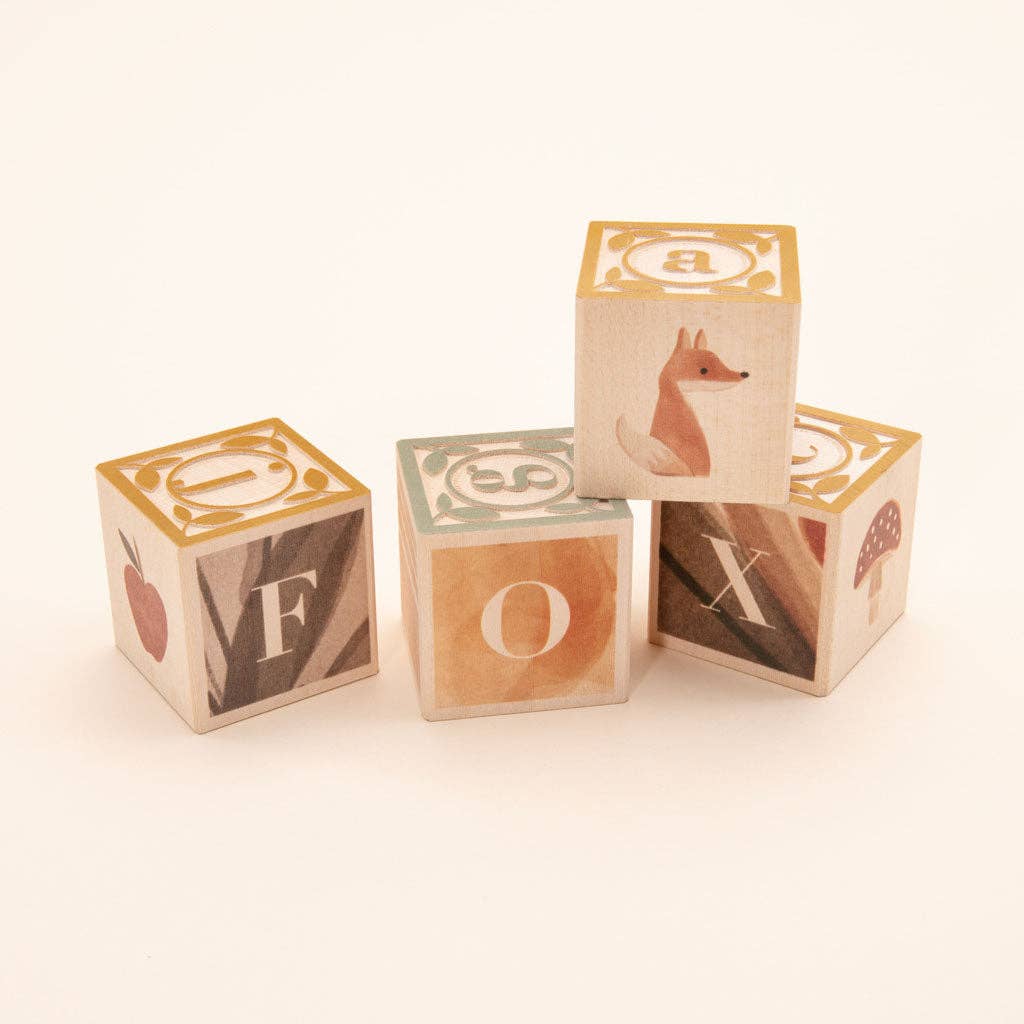 Watercolor ABC Blocks - Haliburtons & Co.