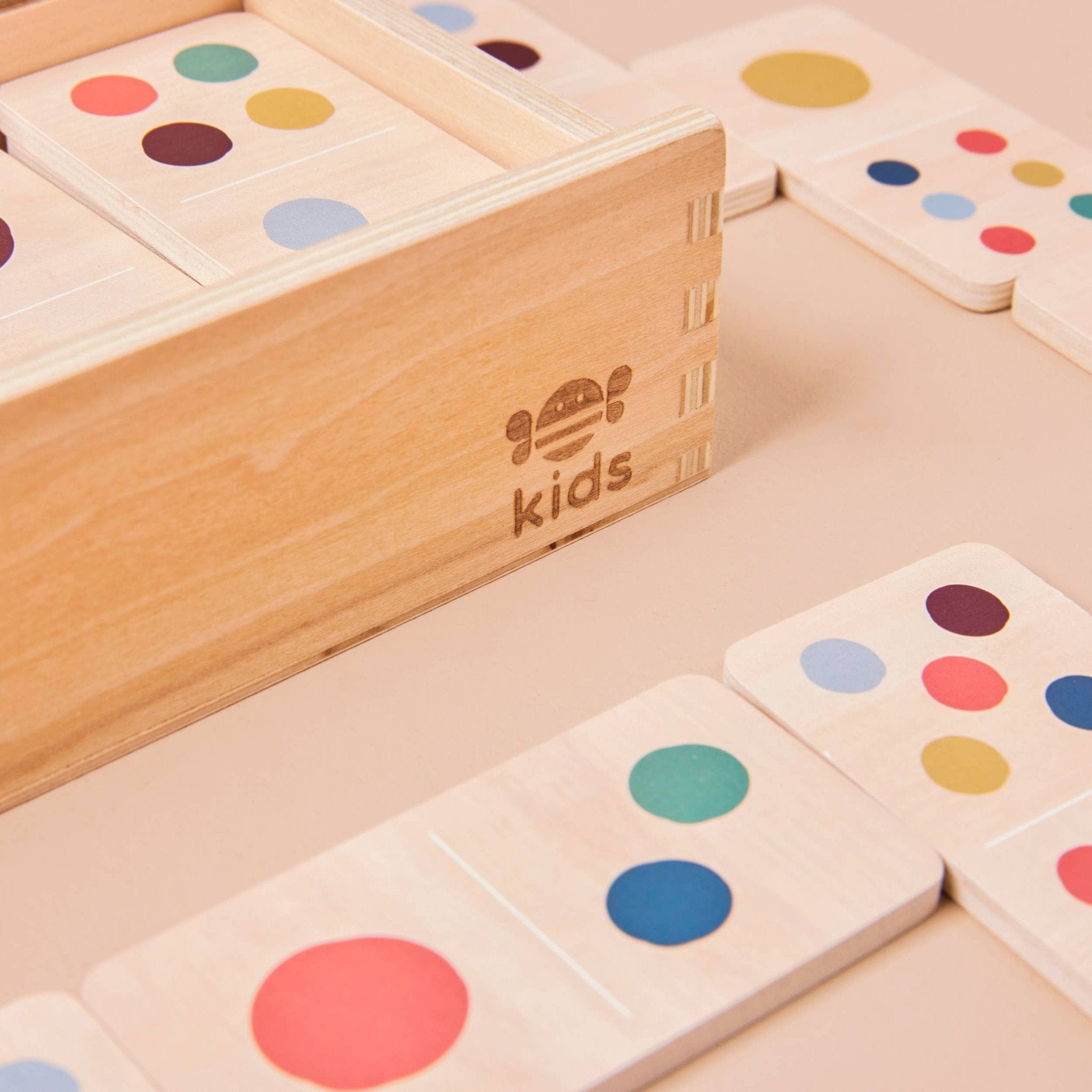 Wooden Domino Game by Just Bee Kids - Haliburtons & Co.