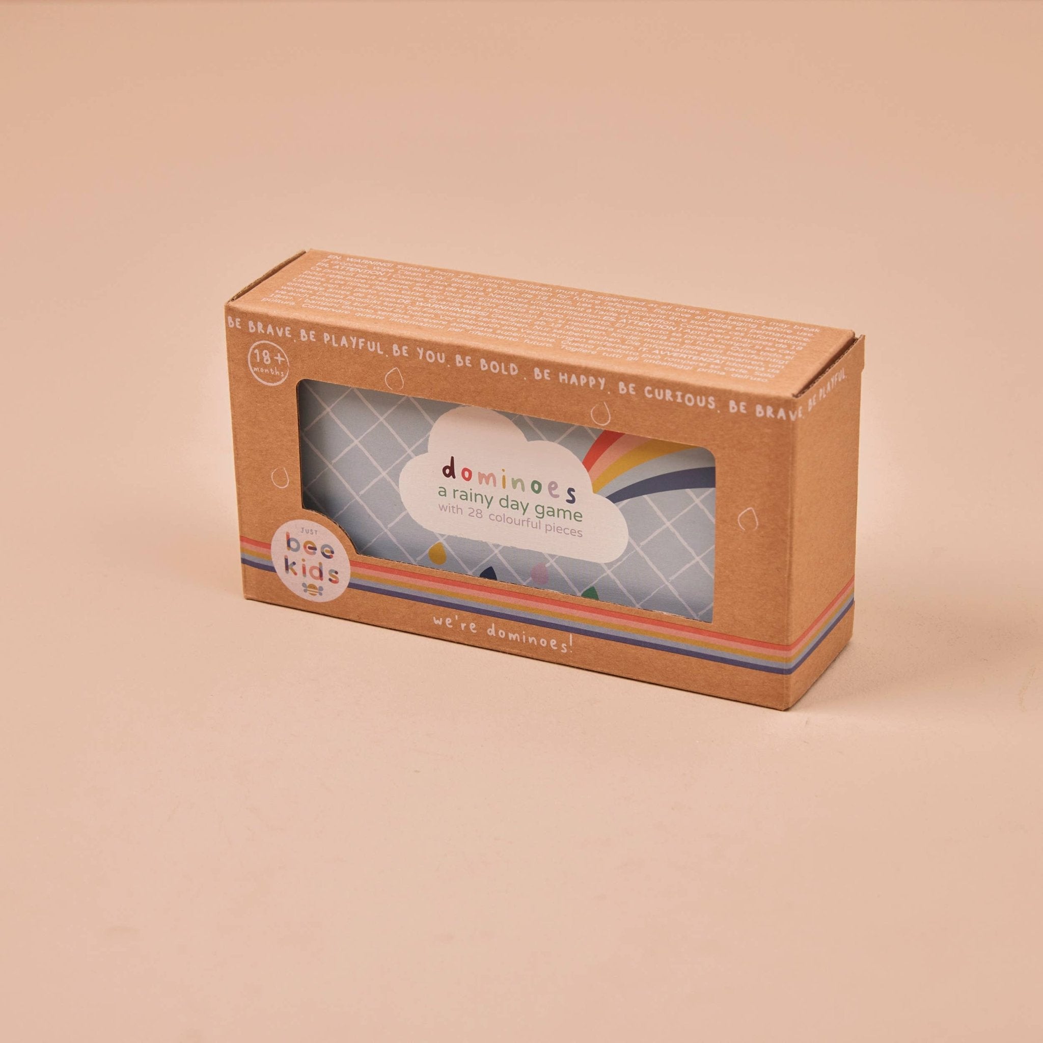Wooden Domino Game by Just Bee Kids - Haliburtons & Co.
