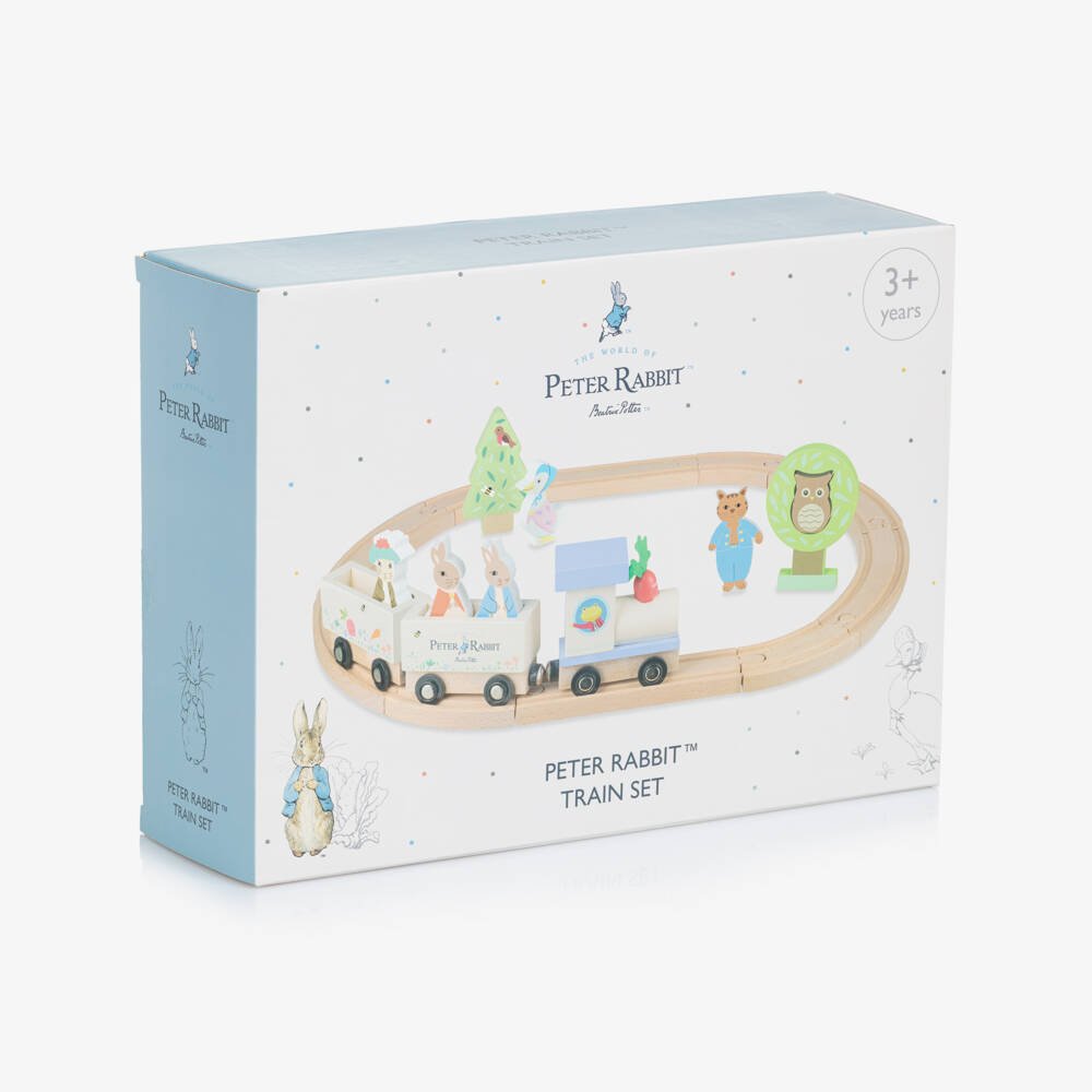 Wooden Peter Rabbit™ Train Track - Haliburtons & Co.
