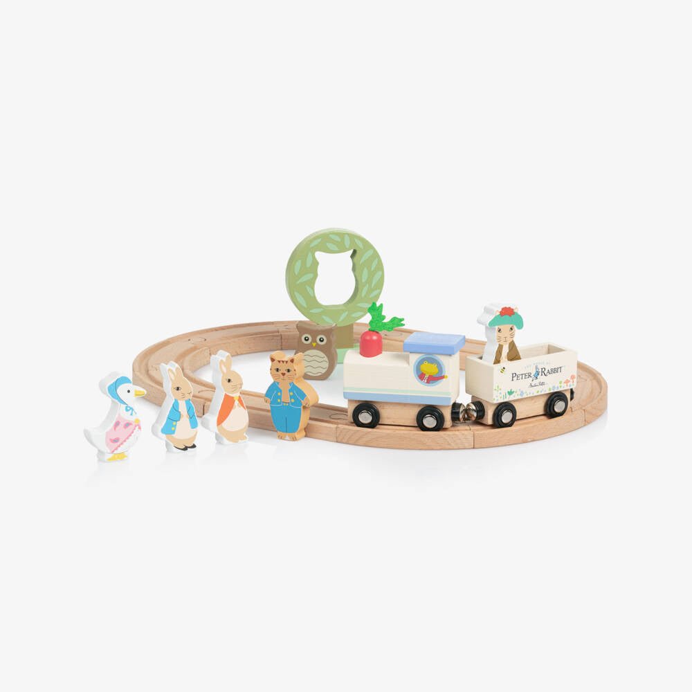 Wooden Peter Rabbit™ Train Track - Haliburtons & Co.