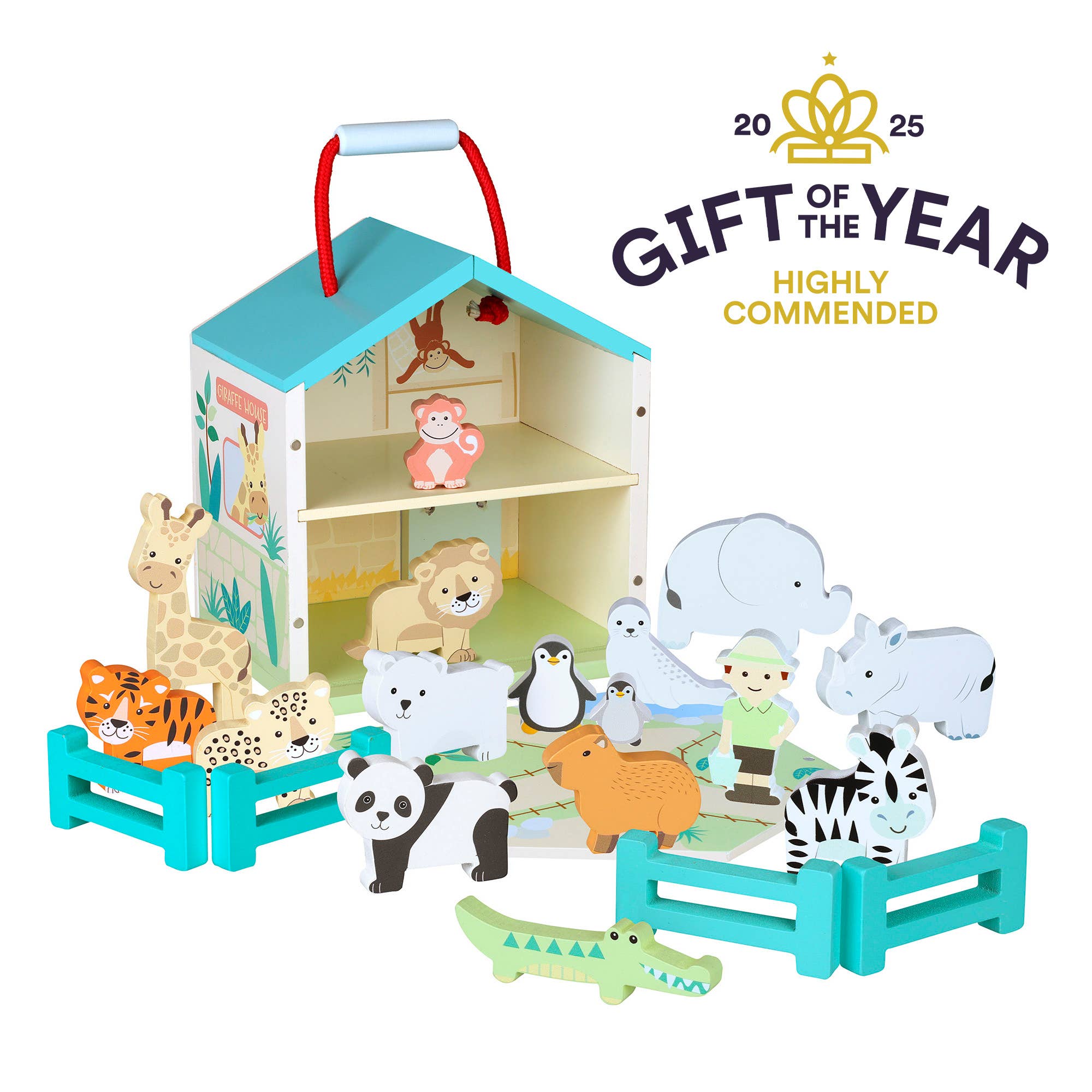 Zoo Play Set by Orange Tree Toys - Haliburtons & Co.